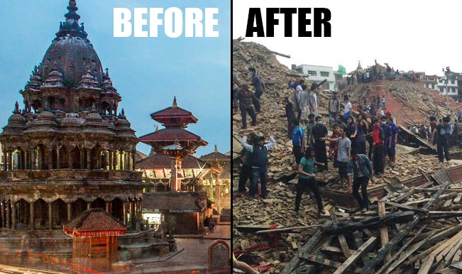 Patan Durbar Square_ before-and-after